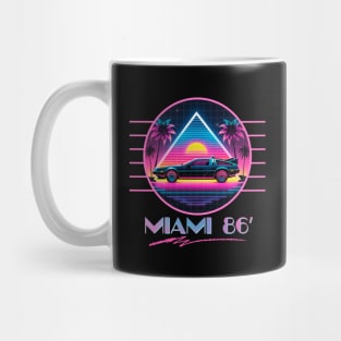 MIAMI 80S RETRO STYLE PINK NEON Mug